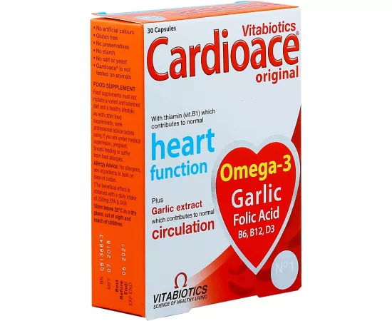 Vitabiotics Cardioace Original - 30 Tablets