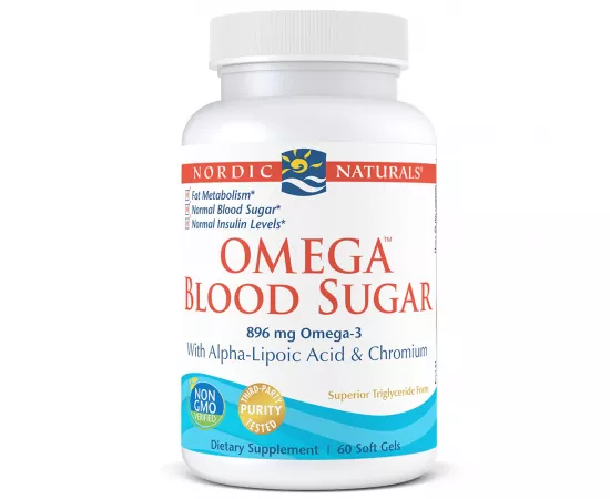 Nordic Naturals, Omega Blood Sugar, 60 Softgels