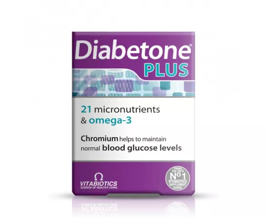 Vitabiotics Diabetone Plus - 56 Tablets/Capsules