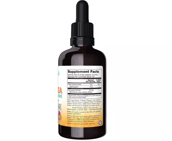 Now Kids Liquid Echinacea With Dropper 2 Fl Oz.