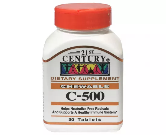 21st Century - C 500mg Orange 30 Chewables