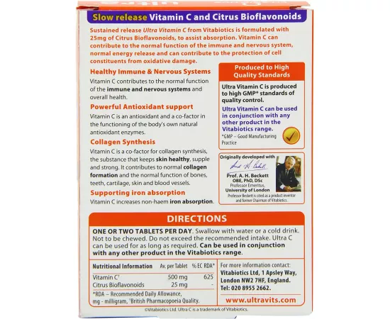 Vitabiotics Ultra Viatmin C 60 Tablets