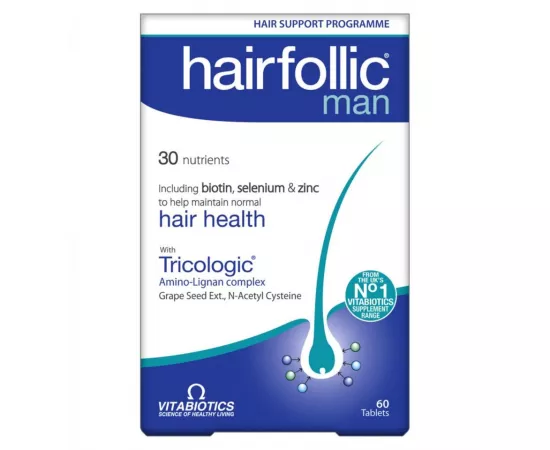 Vitabiotics Hairfollic Man 60 Tablets