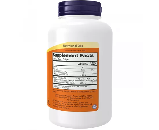 Now Foods Super Primrose 1300mg 120 Softgels