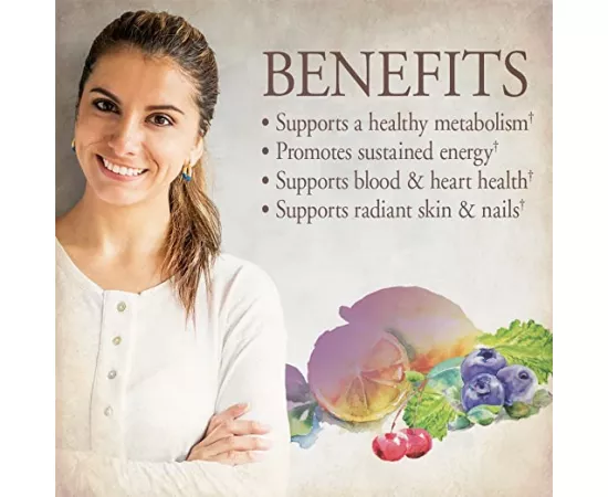 Garden of Life mykind Organic Women's Once Daily Multivitamin Vegan Tablets 60's