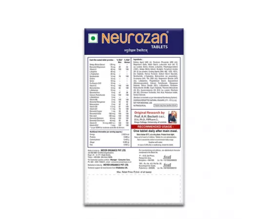 Vitabiotics Neurozan 30 Tablets