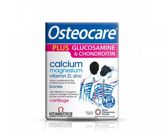 Vitabiotics Osteocare Plus Glucosamine & Chondroitin 60 Tablets