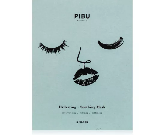 Pibu Hydrating Soothing Mask Set of 5