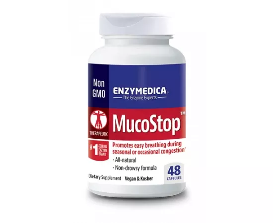 Enzymedica Mucostop 48 Capsules