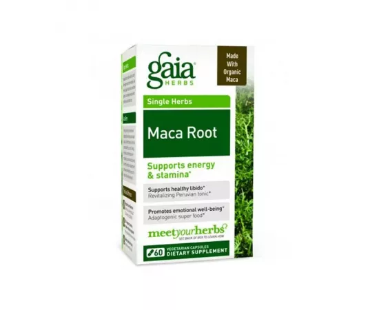 Gaia Herbs Maca Root Capsules 60's