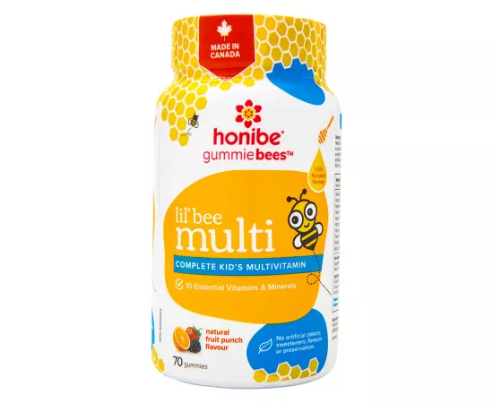 Honibe Multi Kids Complete Multivitamin Honey Gummies 60's