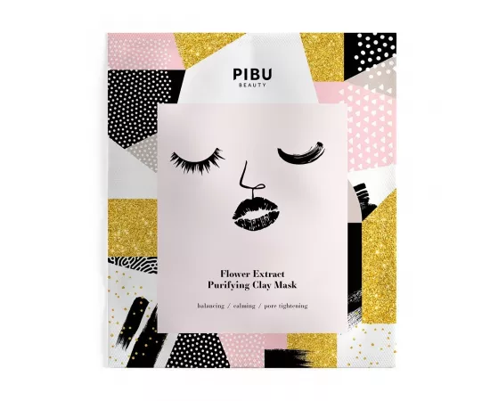 Pibu Flower Extract Purifying Clay Mask