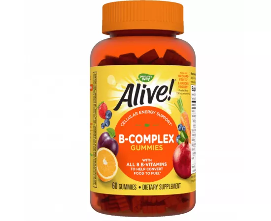 Nature's Way Alive B-Complex Premium 60 Gummies