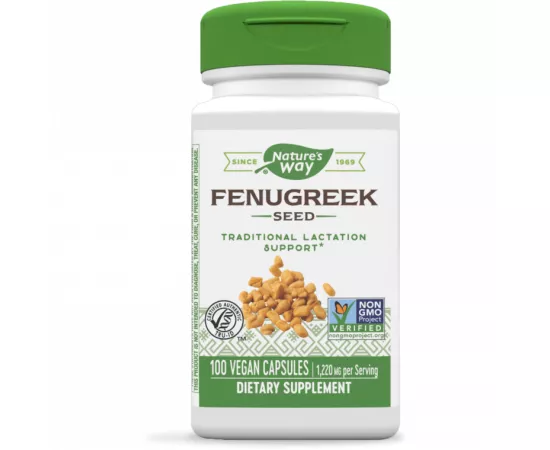 Nature's Way Fenugreek Seed 100 Vegan Capsules