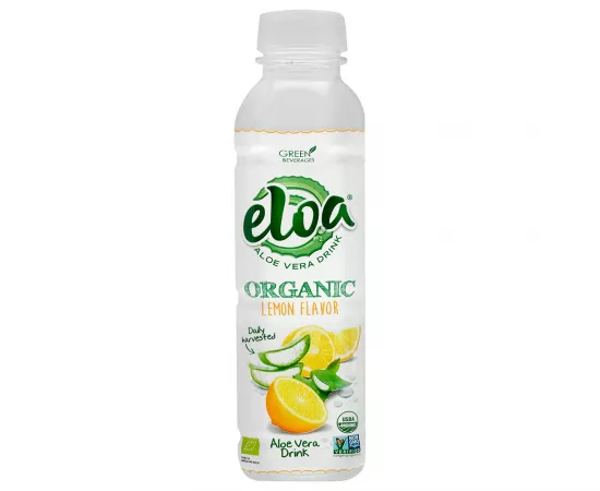 Eloa Organic Aloe Vera Drink Lemon Flavor 500ml