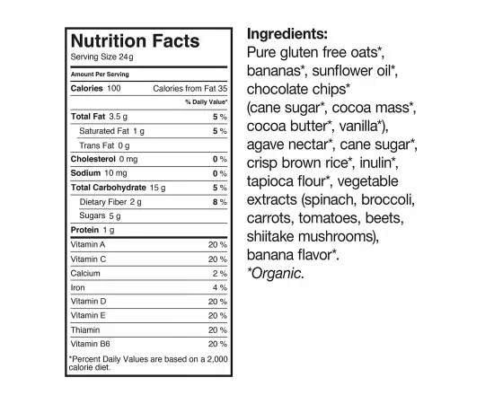 Made Good Chocolate Banana Granola Minis Pouch 100g