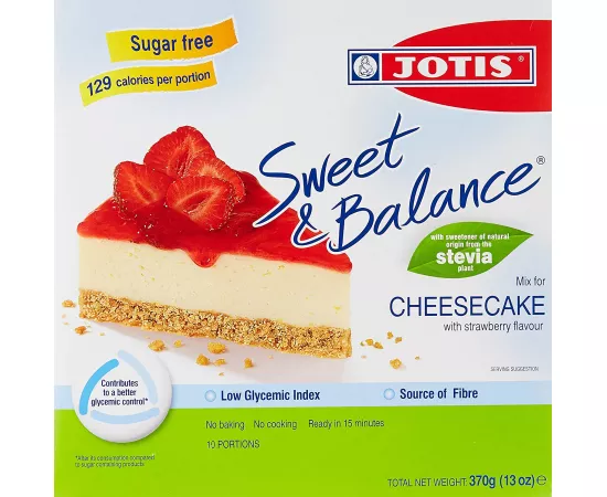 Jotis Sweet & Balance Cheesecake Strawberry 370 grams