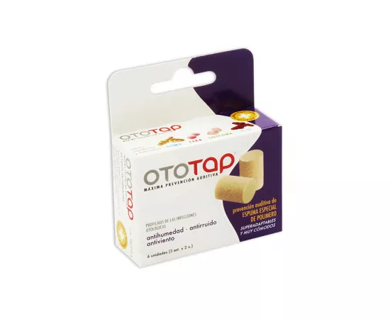 Oto Tap Ear Plugs Foam 6pcs per box