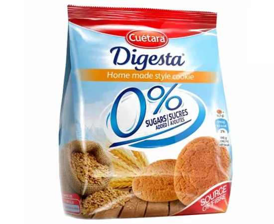 Cuetara Digesta Home Made Style 0% Added Sugar 150g