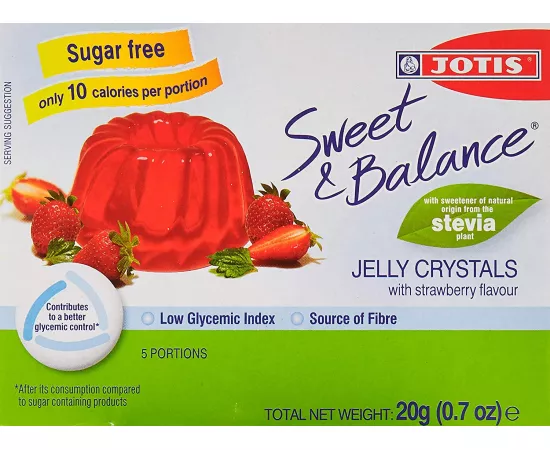 Jotis Sweet & Balance Fruit Jelly Strawberry Flavor 20 grams