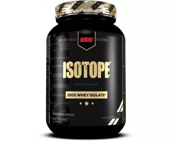 Redcon1 Isotope 100% Whey Isolate Vanilla Flavor 2 lb (907g)