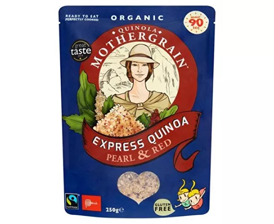 Quinola Mothergrain Organic Express Quinoa Pearl & Red 250g