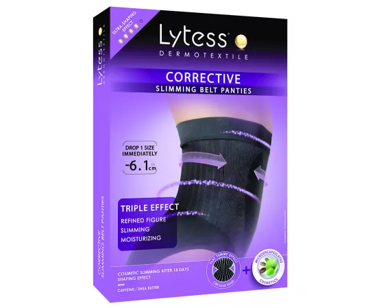 Lytess  Corrective Slimming Belt Panties  Black  L/XL