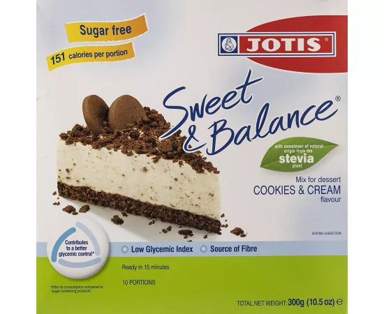 Jotis Sweet & Balance Cream & Cookies 300 grams