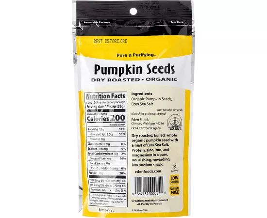 Eden Foods Organic Pumpkin Seeds Organic 113g