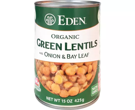 Eden Foods Organic Lentils W/Onion & Bay Leaf 425g