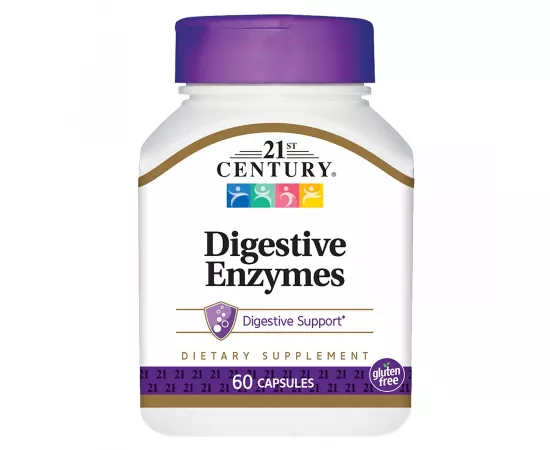 21st Century Digestive Enzymes 60 Capsules