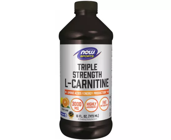 Now Sports, L-Carnitine, Triple Strength 3000 mg 16 Fl. Oz.