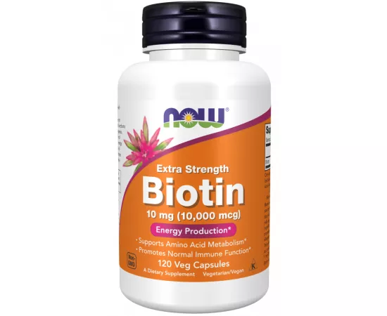 Now Foods Biotin 10 mg 120 Veg Capsules