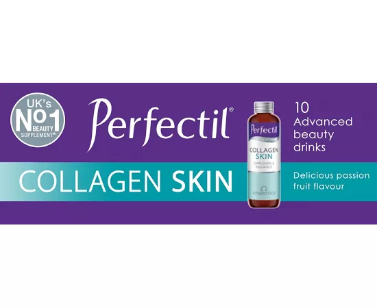 Vitabiotics  Perfectil Platinum Collagen Skin Drink 10 Bottles X 50ml