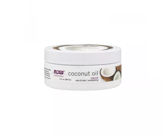 Now Solution Coconut Oil 3oz