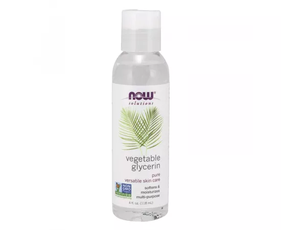 Now Solutions Vegetable Glycerin Oil 100% Pure 4 Fl. Oz.