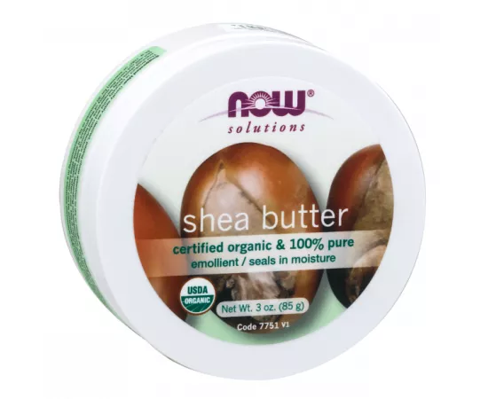 Now  Solution Shea Butter Organic 3 oz