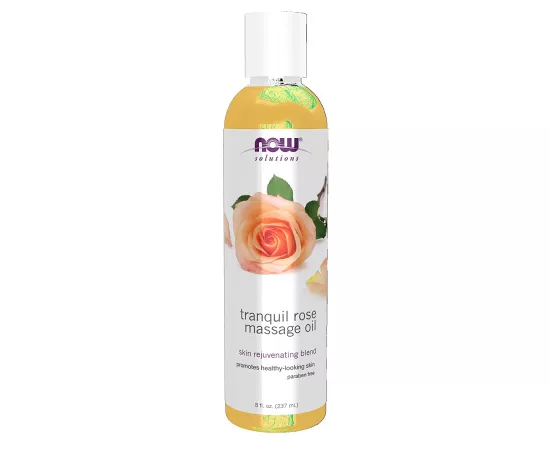 Now Solutions Tranquil Rose Massage Oi 8 Fl Oz.