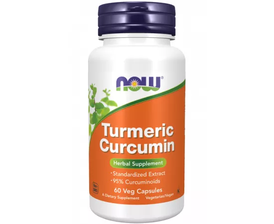 Now Foods Curcumin 60 Veg Capsules