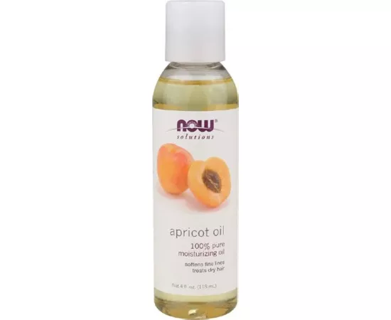 Now Solutions Apricot Kernel Oil 100% Pure 4 Fl. Oz.