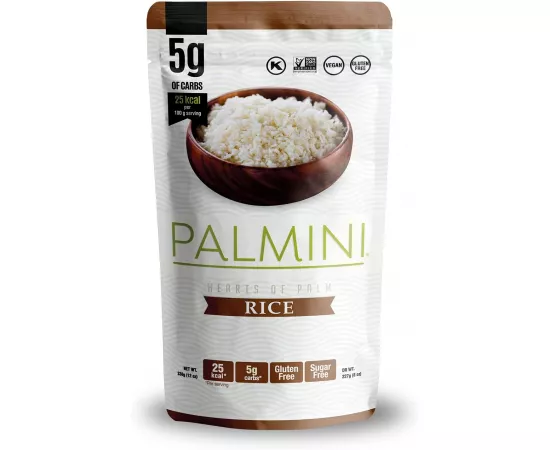 Palmini Low Carb, Keto-friendly, Gluten-free Rice Pouch 338g