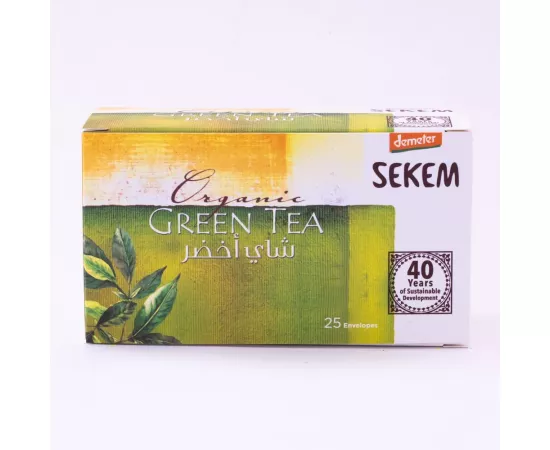 Sekem Organic Green Tea 25 Envelopes