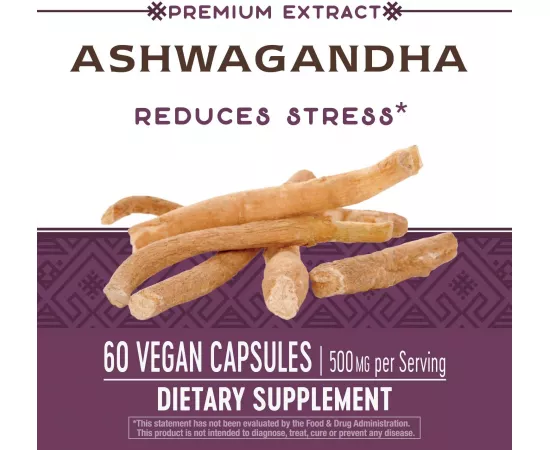 Nature's Way Ashwagandha, 60 Vegan capsules