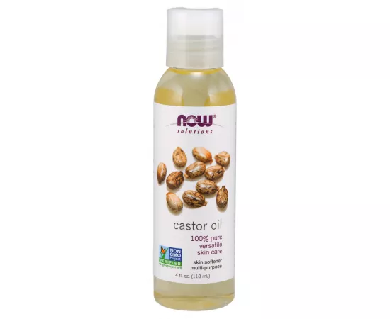 Now Solutions Castor Oil 100% Pure 4 Fl. Oz.