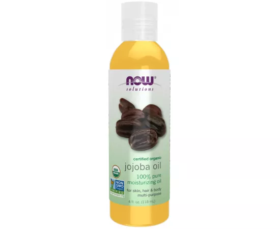 Now Solutions Organic Jojoba Oil Pure 4 Fl. Oz.