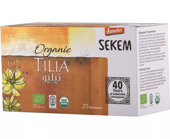 Sekem Organic Tilia Tea 25 Envelopes