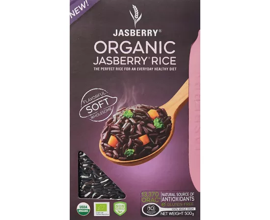 Jasberry Organic Rice 500 grams