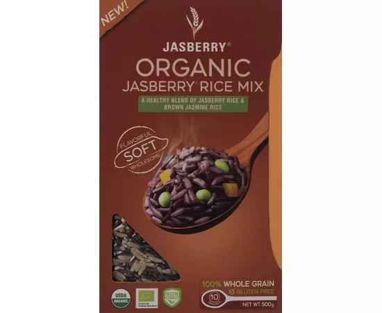 Jasberry Organic Rice Mix 500 grams