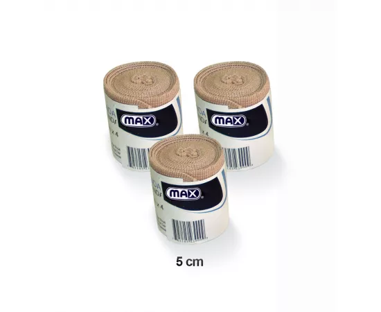 Max Cotton Crepe Bandage 7.5cmx4.5m 3 Pcs