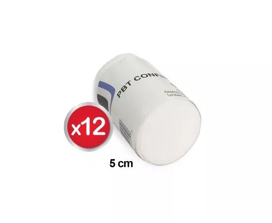 Max PBT Confirming Bandage 5cmx4.5m-12Pcs /Box